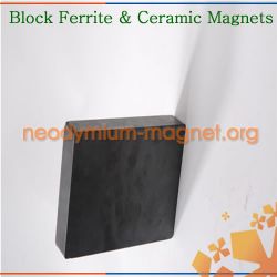 Sintered Ferrite Magnet Block