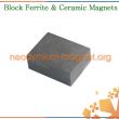 China Standard Block Ferrite Magnet