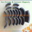 Sintered ferrite motor magnet